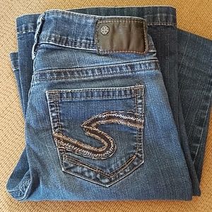 Silver Suki mid Flare jeans